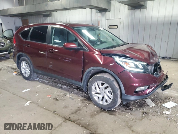 2016 Honda CR-V EX with VIN 2HKRM4H53GH692593, listed as a Copart auction lot 51009815 with 132,337 mi miles and Non Repairable. Bid and sale history available at DreamBid. Image 4.