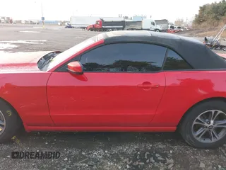2014 Ford Mustang V6 with VIN 1ZVBP8EM6E5306738, listed as a IAAI auction lot 41226593 with 98,553 mi miles. Bid and sale history available at carsss.com. Image 14.