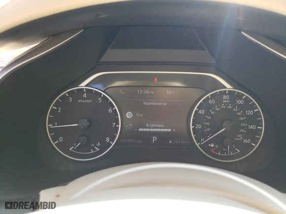 2016 Nissan Murano S with VIN 5N1AZ2MG6GN140205, listed as a Copart auction lot 48783545 with 117,499 mi miles and Salvage Title. Bid and sale history available at carsss.com. Image 9.