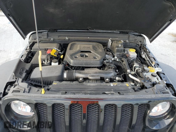 2023 Jeep Wrangler Sport S with VIN 1C4HJXDN9PW672113, listed as a Copart auction lot 75140904 with Not Provided miles and Non Repairable. Bid and sale history available at DreamBid. Image 11.