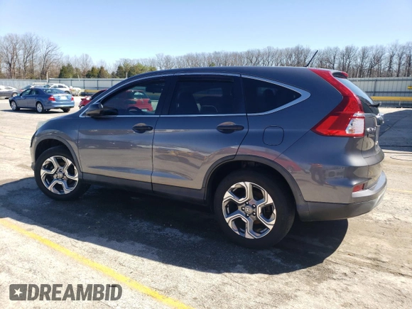 2016 Honda CR-V LX with VIN 5J6RM4H34GL126852, listed as a Copart auction lot 49156005 with 57,352 mi miles and Salvage Title. Bid and sale history available at carsss.com. Image 2.