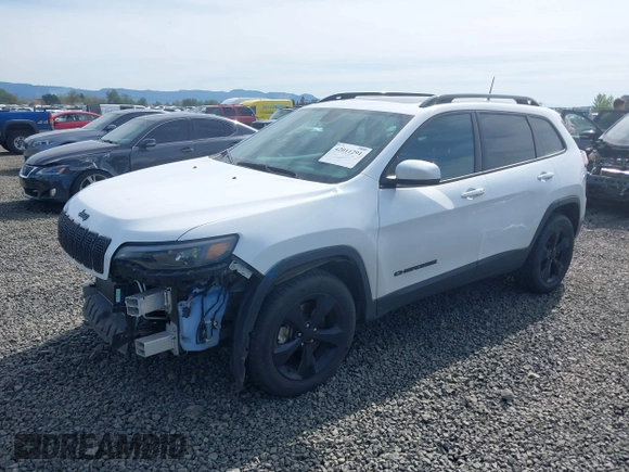 2019 Jeep Cherokee Latitude Plus with VIN 1C4PJMLX2KD432659, listed as a IAAI auction lot 42011291 with 76,015 mi miles. Bid and sale history available at carsss.com. Image 19.