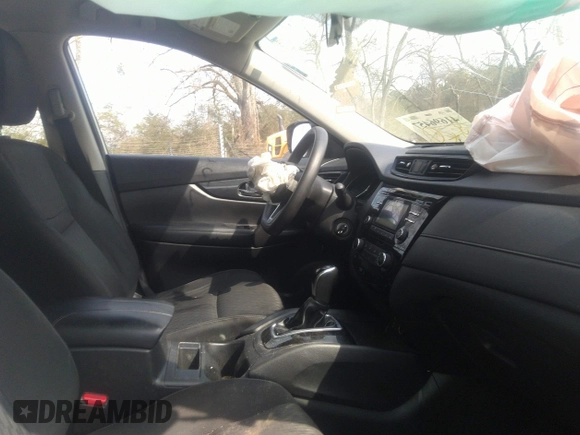 2017 Nissan Rogue S with VIN KNMAT2MT4HP543351, listed as a IAAI auction lot 41696457 with 151,010 mi miles and . Bid and sale history available at DreamBid. Image 5.
