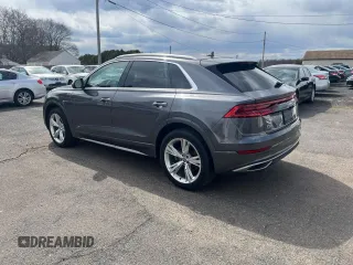 2019 Audi Q8 Premium Plus with VIN WA1BVAF13KD035346, listed as a Copart auction lot 50950015 with 105,787 mi miles and Clean title. Bid and sale history available at DreamBid. Image 2.