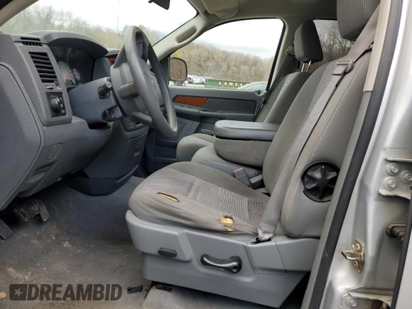 2006 Dodge 1500 SLT with VIN 1D7HU18276J139845, listed as a Copart auction lot 53490135 with 153,214 mi miles and Salvage Title. Bid and sale history available at carsss.com. Image 7.
