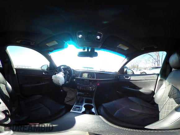 2016 Kia Optima SXL Turbo with VIN 5XXGV4L23GG073151, listed as a IAAI auction lot 41363341 with 74,226 mi miles. Bid and sale history available at carsss.com. Image 18.