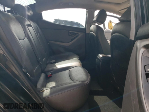 2013 Hyundai Elantra Limited with VIN 5NPDH4AE8DH254009, listed as a Copart auction lot 51278115 with 131,463 mi miles and Salvage Title. Bid and sale history available at DreamBid. Image 11.