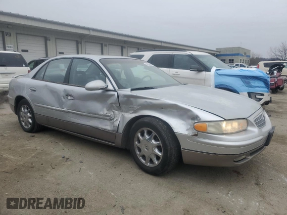 2000 Buick Regal GS with VIN 2G4WF5515Y1167893, listed as a Copart auction lot 44060985 with 173,295 mi miles and Salvage Title. Bid and sale history available at carsss.com. Image 4.