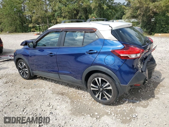 2018 Nissan Kicks S with VIN 3N1CP5CU2JL522298, listed as a Copart auction lot 55402225 with 99,563 mi miles and Salvage title. Bid and sale history available at DreamBid. Image 2.