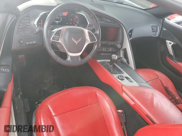 2014 Chevrolet Corvette 2LT with VIN 1G1YC2D74E5114020, listed as a Copart auction lot 49564655 with 21,619 mi miles and Clean Title. Bid and sale history available at carsss.com. Image 8.