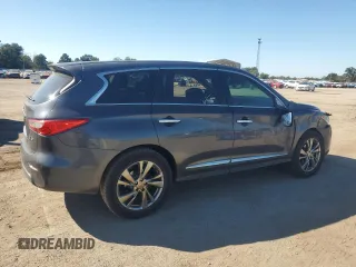 2013 Infiniti JX35 with VIN 5N1AL0MNXDC321819, listed as a Copart auction lot 74062434 with 125,483 mi miles and Salvage Title. Bid and sale history available at carsss.com. Image 3.