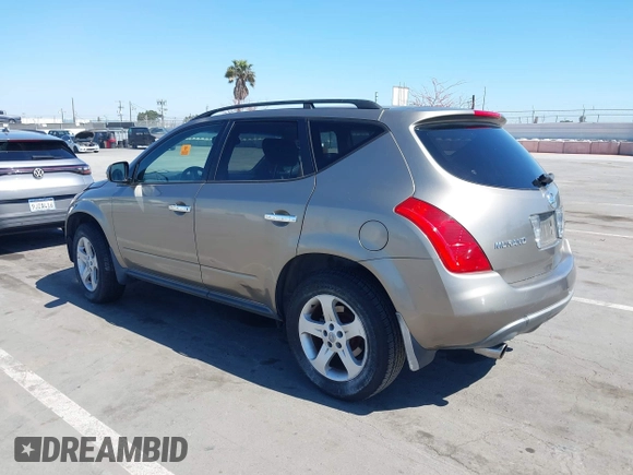 2004 Nissan Murano SL z VIN JN8AZ08T94W204232, wystawiony jako IAAI lot #42239543 z przebiegiem Nie podano mil oraz . Historia ofert i sprzedaży dostępna na DreamBid. Obrazek 3.