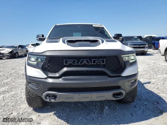 2021 Ram 1500 TRX with VIN 1C6SRFU99MN756338, listed as a Copart auction lot 53428025 with 17,086 mi miles and Salvage Title. Bid and sale history available at carsss.com. Image 5.