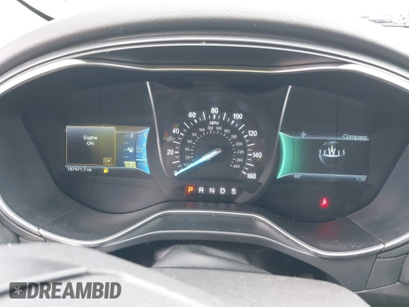 2014 Ford Fusion Titanium with VIN 3FA6P0K9XER271369, listed as a IAAI auction lot 41622854 with 187,471 mi miles. Bid and sale history available at carsss.com. Image 7.