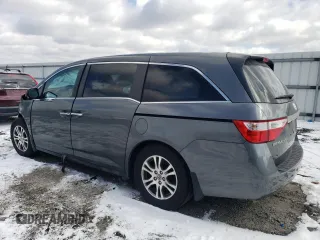 2011 Honda Odyssey EX-L with VIN 5FNRL5H63BB076398, listed as a Copart auction lot 44438995 with 190,714 mi miles and Salvage Title. Bid and sale history available at carsss.com. Image 2.