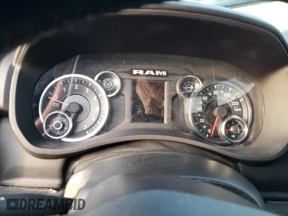 2023 Ram 2500 Big Horn with VIN 3C6UR5DJ5PG610884, listed as a Copart auction lot 80895774 with 0 mi miles and Salvage Title. Bid and sale history available at carsss.com. Image 9.