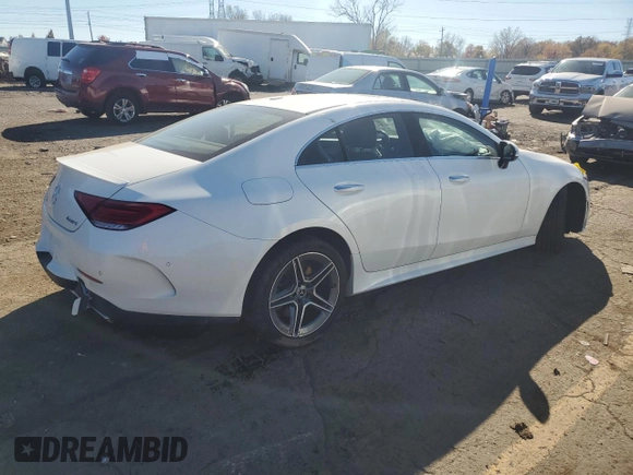 2019 Mercedes-Benz CLS with VIN WDD2J5KB8KA036393, listed as a Copart auction lot 76915454 with 44,073 mi miles and Non Repairable. Bid and sale history available at carsss.com. Image 3.