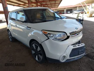 2015 Kia Soul + with VIN KNDJX3A50F7144191, listed as a IAAI auction lot 42004492 with 199,417 mi miles and . Bid and sale history available at DreamBid. Image 1.