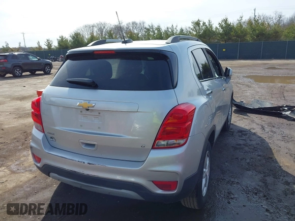2018 Chevrolet Trax LT with VIN KL7CJLSBXJB687047, listed as a IAAI auction lot 41858288 with 65,113 mi miles. Bid and sale history available at carsss.com. Image 4.