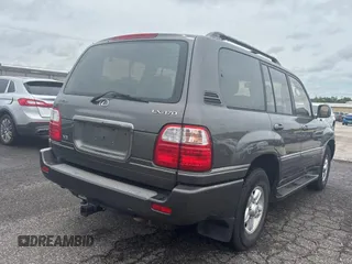 2000 Lexus LX 470 with VIN JT6HT00W7Y0122954, listed as a Copart auction lot 55483755 with 262,357 mi miles and Clean Title. Bid and sale history available at DreamBid. Image 4.