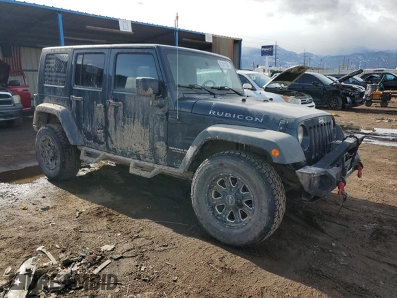 2007 Jeep Wrangler Unlimited Rubicon with VIN 1J4GA69177L100903, listed as a Copart auction lot 81321154 with 130,632 mi miles and Salvage title. Bid and sale history available at DreamBid. Image 4.
