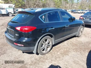 2014 Infiniti QX50 Journey with VIN JN1BJ0HP3EM210697, listed as a IAAI auction lot 41735471 with 141,287 mi miles. Bid and sale history available at carsss.com. Image 4.