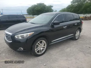 2013 Infiniti JX35 with VIN 5N1AL0MN4DC302540, listed as a Copart auction lot 55790725 with 190,042 mi miles and Clean Title. Bid and sale history available at DreamBid. Image 1.