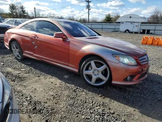2010 Mercedes-Benz CL-Class CL 550 with VIN WDDEJ8GB3AA025503, listed as a Copart auction lot 87237684 with 114,469 mi miles and Salvage Title. Bid and sale history available at carsss.com. Image 4.