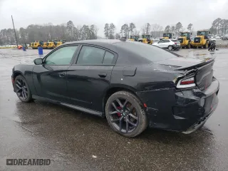 2021 Dodge Charger GT with VIN 2C3CDXHG4MH532594, listed as a Copart auction lot 45309185 with 73,287 mi miles and Salvage Title. Bid and sale history available at carsss.com. Image 2.