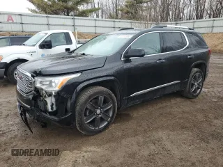 2017 GMC Acadia Denali with VIN 1GKKNXLS1HZ256398, listed as a Copart auction lot 51112465 with 120,268 mi miles and Clean Title. Bid and sale history available at carsss.com. Image 1.