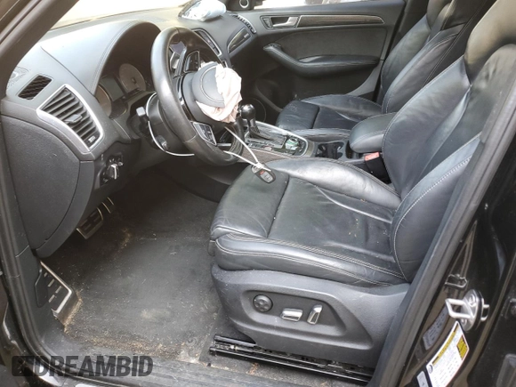 2016 Audi SQ5 Premium Plus with VIN WA1CCAFP7GA011347, listed as a Copart auction lot 69698884 with 0 mi miles and Salvage Title. Bid and sale history available at carsss.com. Image 7.