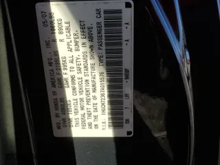 2007 Honda Accord Cpe LX with VIN 1HGCM72367A015576, listed as a Copart auction lot 85002104 with 154,382 mi miles and Salvage Title. Bid and sale history available at carsss.com. Image 12.