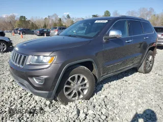 2015 Jeep Grand Cherokee Limited with VIN 1C4RJEBG8FC763693, listed as a Copart auction lot 50702405 with 126,709 mi miles and Salvage Title. Bid and sale history available at carsss.com. Image 1.