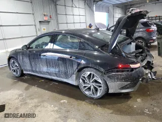 2024 Hyundai IONIQ 6 Limited with VIN KMHM54AC1RA074257, listed as a Copart auction lot 42086145 with 5,793 mi miles and Salvage Title. Bid and sale history available at carsss.com. Image 2.
