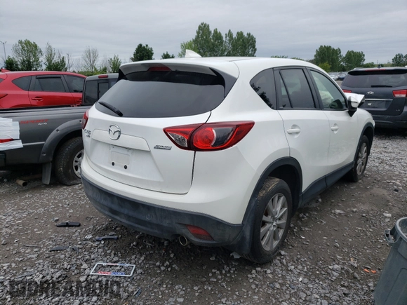 2016 Mazda CX-5 Sport with VIN JM3KE4BY2G0813636, listed as a Copart auction lot 51451863 with 120,336 mi miles and Non repairable. Bid and sale history available at DreamBid. Image 4.
