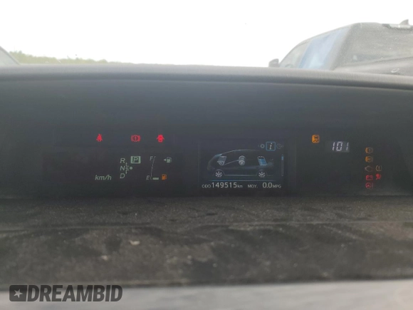 2015 Toyota Prius Two with VIN JTDZN3EU5FJ022021, listed as a Copart auction lot 53680435 with 149,515 mi miles and Clean Title. Bid and sale history available at DreamBid. Image 9.