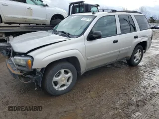 2007 Chevrolet TrailBlazer LS with VIN 1GNDT13S772221905, listed as a Copart auction lot 47778175 with 189,854 mi miles and Clean Title. Bid and sale history available at DreamBid. Image 1.