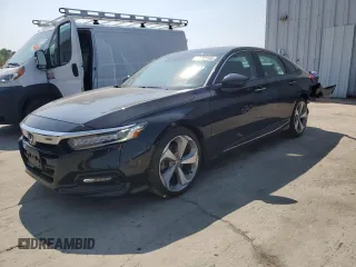 2019 Honda Accord Touring с VIN 1HGCV2F98KA035920, выставлен на аукционе Copart как лот 59282455 с пробегом 48 828 миль миль и Списание • Salvage title. История ставок и продаж доступна на DreamBid. Изображение 1.