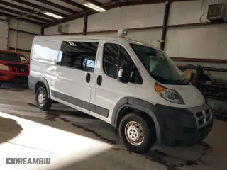2015 Ram ProMaster Cargo Van with VIN 3C6TRVAG6FE517533, listed as a IAAI auction lot 41843973 with 89,984 mi miles. Bid and sale history available at carsss.com. Image 1.