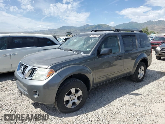 2008 Nissan Pathfinder S с VIN 5N1AR18BX8C641278, выставлен на аукционе Copart как лот 59339275 с пробегом 268 467 миль миль и Чистый • Clean title. История ставок и продаж доступна на DreamBid. Изображение 1.