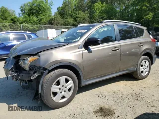 2015 Toyota RAV4 LE with VIN JTMBFREV1FD126305, listed as a Copart auction lot 56297375 with 131,991 mi miles and Salvage title. Bid and sale history available at DreamBid. Image 1.