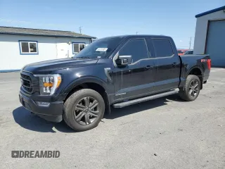 2022 Ford F-150 XL with VIN 1FTFW1ED1NFB65053, listed as a Copart auction lot 54575695 with 26,131 mi miles and Salvage Title. Bid and sale history available at carsss.com. Image 1.