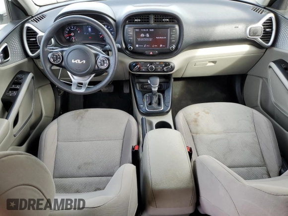 2022 Kia Soul LX with VIN KNDJ23AU9N7161320, listed as a Copart auction lot 51283875 with 118,316 mi miles and Salvage Title. Bid and sale history available at DreamBid. Image 8.