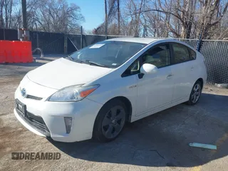 2013 Toyota Prius One with VIN JTDKN3DU9D5596078, listed as a IAAI auction lot 41605101 with 183,041 mi miles. Bid and sale history available at carsss.com. Image 17.