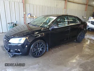 2013 Volkswagen Jetta TDI w/Premium with VIN 3VW3L7AJ6DM442530, listed as a Copart auction lot 54369575 with 163,195 mi miles and Salvage title. Bid and sale history available at DreamBid. Image 1.