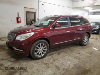 2015 Buick Enclave Leather with VIN 5GAKVBKD7FJ368847, listed as a Copart auction lot 48208815 with 135,176 mi miles and Salvage Title. Bid and sale history available at carsss.com. Image 1.