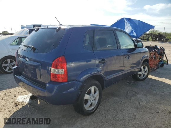 2008 Hyundai Tucson GLS with VIN KM8JM12B48U755567, listed as a Copart auction lot 75073514 with 0 mi miles and Non Repairable. Bid and sale history available at carsss.com. Image 3.