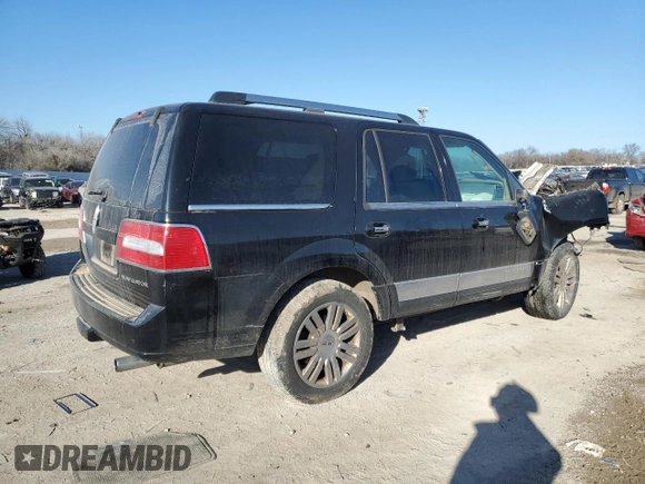 2007 Lincoln Navigator with VIN 5LMFU27587LJ07925, listed as a Copart auction lot 46303465 with Not provided miles and Salvage title. Bid and sale history available at DreamBid. Image 3.