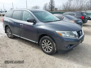 2014 Nissan Pathfinder S z VIN 5N1AR2MM0EC697321, wystawiony jako IAAI lot #41753392 z przebiegiem 170 118 mil mil oraz . Historia ofert i sprzedaży dostępna na DreamBid. Obrazek 1.