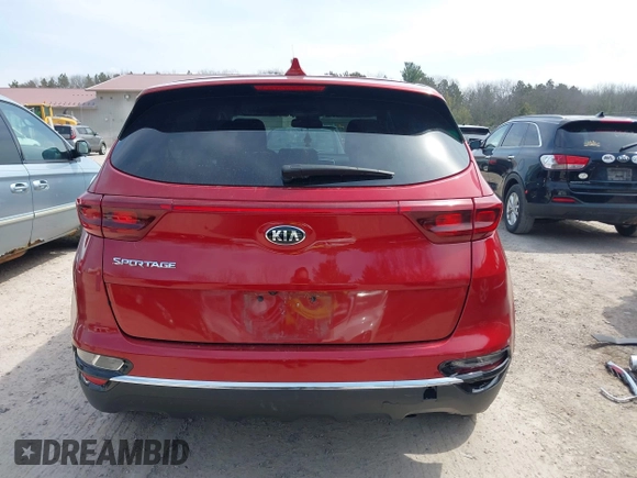 2021 Kia Sportage LX with VIN KNDPMCAC3M7901633, listed as a IAAI auction lot 42060511 with 89,816 mi miles and . Bid and sale history available at carsss.com. Image 16.
